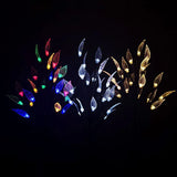 Luci led da esterno solare forma fiore - clowasit.com