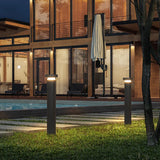 Luci da esterno con palo stile moderno - clowasit.com