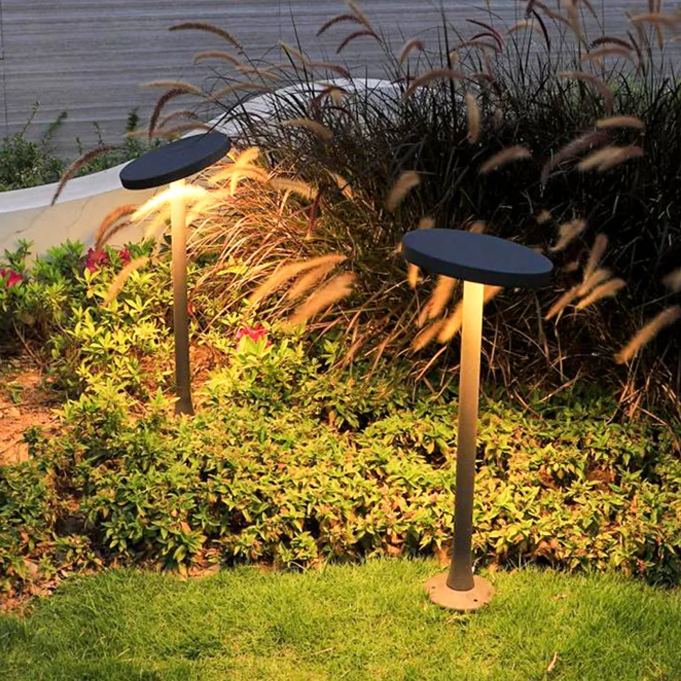 Luci solari da esterno per giardino disco - clowasit.com