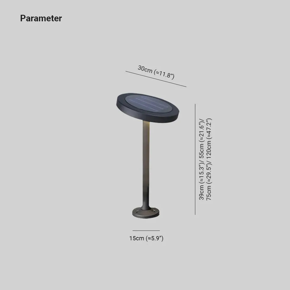 Luci solari da esterno per giardino disco - clowasit.com