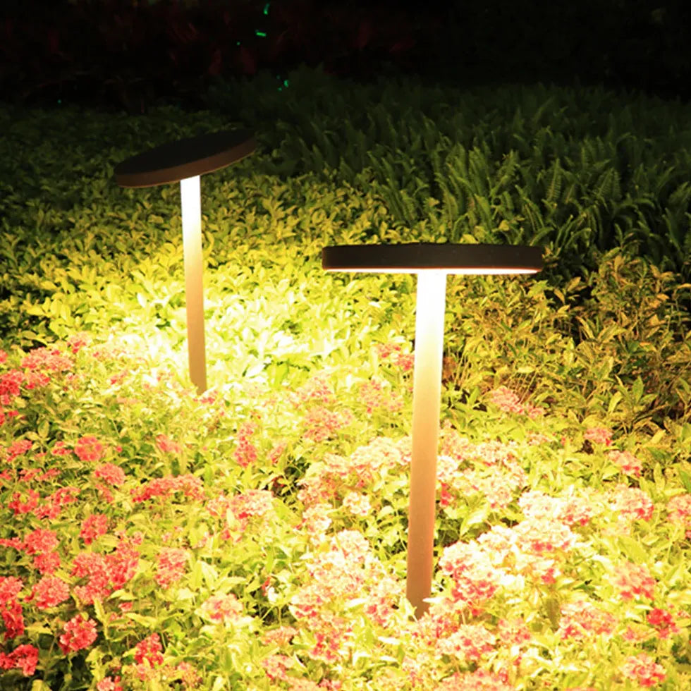Luci solari da esterno per giardino disco - clowasit.com