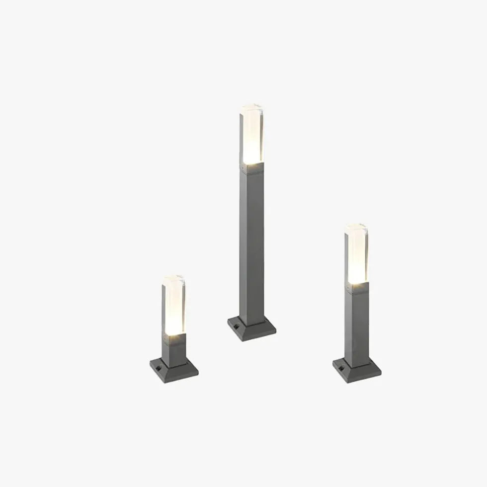 Luci da giardino per esterno stile rettangolare - clowasit.com