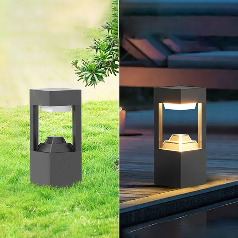Lampada da terra industriale in stile nero - clowasit.com