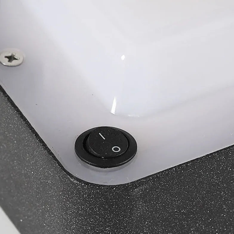 Lampada da terra industriale in stile nero - clowasit.com