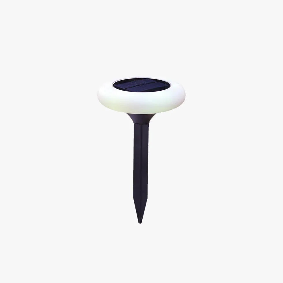 Anello bianco RGB Solar Minte di terra da esterno - clowasit.com