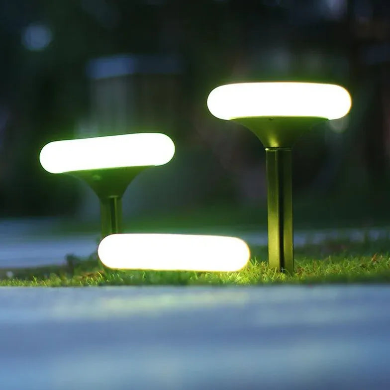 Anello bianco RGB Solar Minte di terra da esterno - clowasit.com