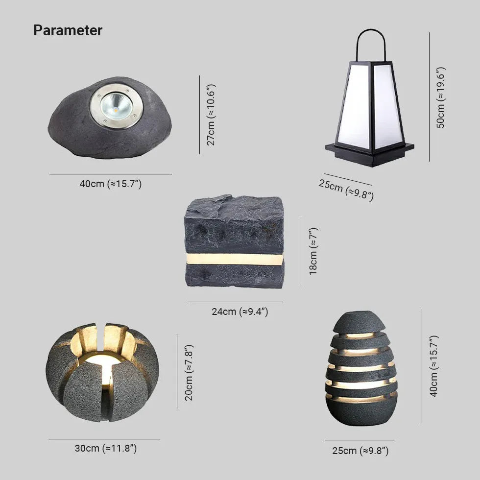 Lampade da terra design moderno in pietra - clowasit.com