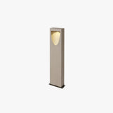Lampada da terra grigia con pietre rettangolari - clowasit.com