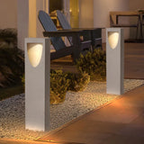 Lampada da terra grigia con pietre rettangolari - clowasit.com