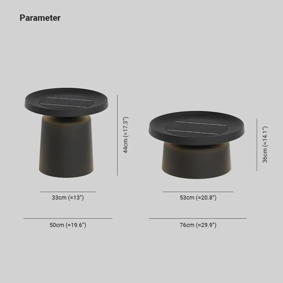 Lampade da terra con tavolino Energia solare - clowasit.com