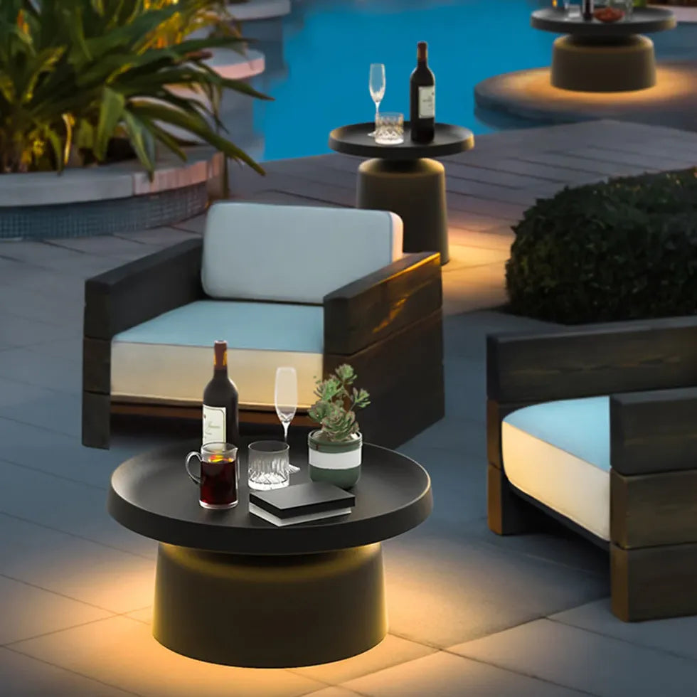 Lampade da terra con tavolino Energia solare - clowasit.com