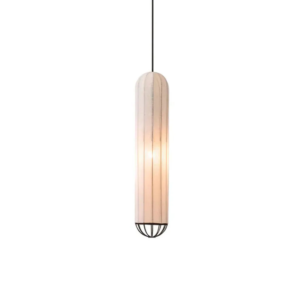 Lampadario Striscia Led Cilindro Semitrasparente Design Moderno - clowasit.com