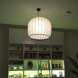 Lampadario Striscia Led Cilindro Semitrasparente Design Moderno - clowasit.com