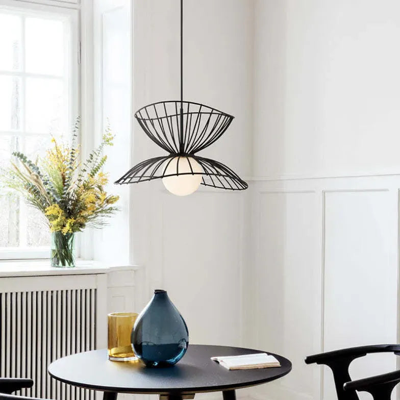 Lampadario a fili doppio strato forma petalo - clowasit.com