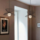 Lampadario a fili doppio strato forma petalo - clowasit.com
