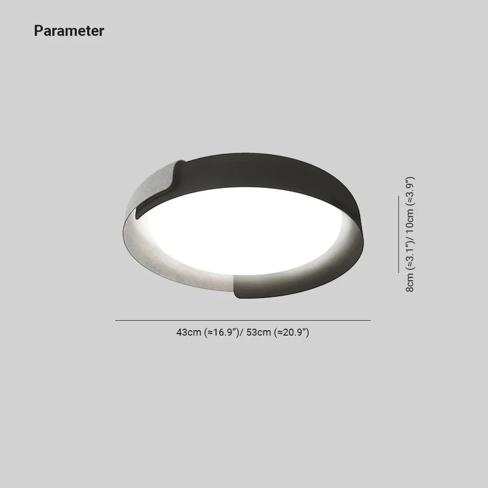 Plafoniera per lampadario design a due colori - clowasit.com