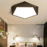 Plafoniera geometrica minimalista design a cinque punte - clowasit.com