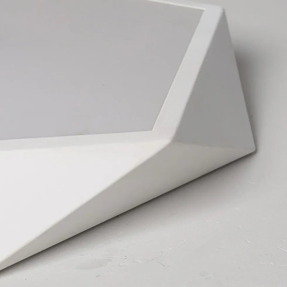Plafoniera geometrica minimalista design a cinque punte - clowasit.com