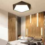 Plafoniera geometrica minimalista design a cinque punte - clowasit.com