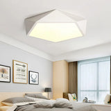 Plafoniera geometrica minimalista design a cinque punte - clowasit.com