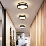 Plafoniera da corridoio con cornice bicolore - clowasit.com