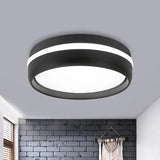 Plafoniera da corridoio con cornice bicolore - clowasit.com