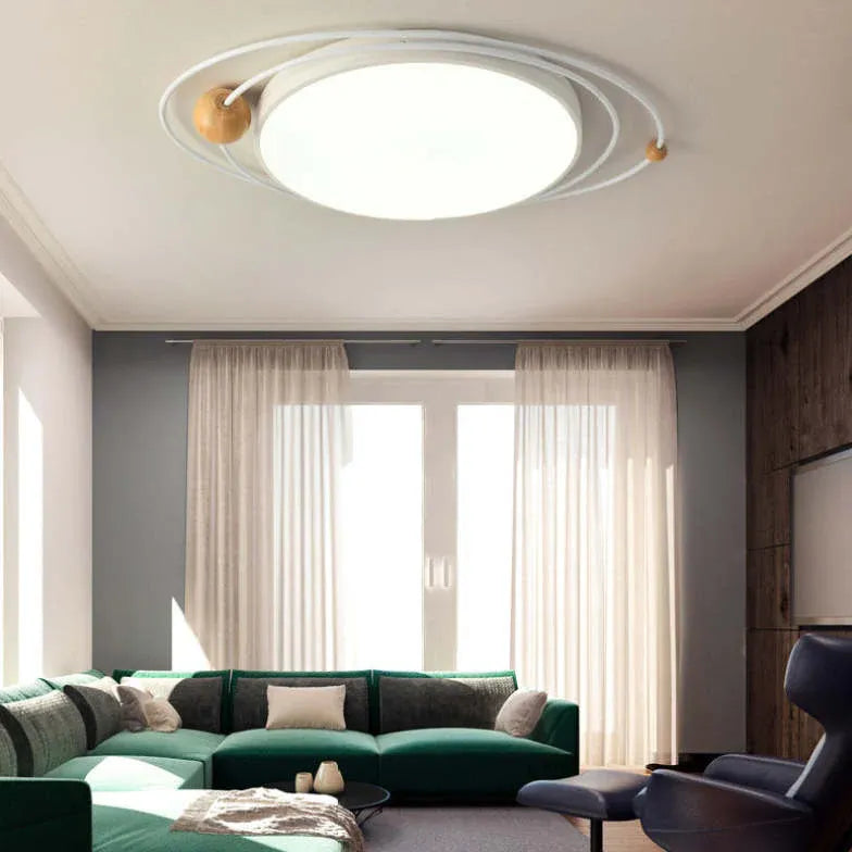 Lampadari bianchi design moderno planetario - clowasit.com