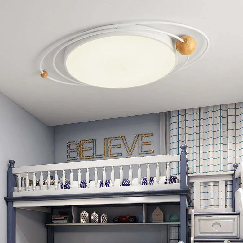 Lampadari bianchi design moderno planetario - clowasit.com