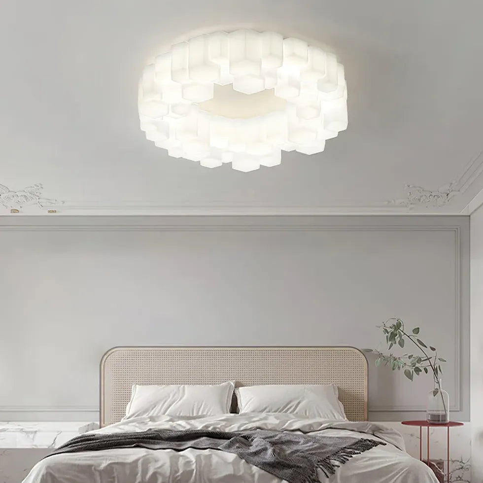 Art Deco Lampadari Trasparente Forma Rotonda Moderna - clowasit.com