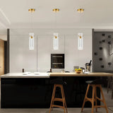 Lampadari classici cucina design trasparente colonna lunga - clowasit.com