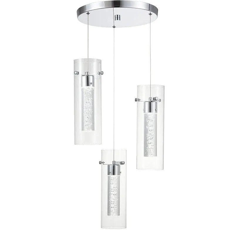 Lampadari classici cucina design trasparente colonna lunga - clowasit.com