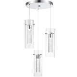 Lampadari classici cucina design trasparente colonna lunga - clowasit.com