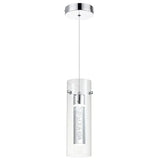 Lampadari classici cucina design trasparente colonna lunga - clowasit.com