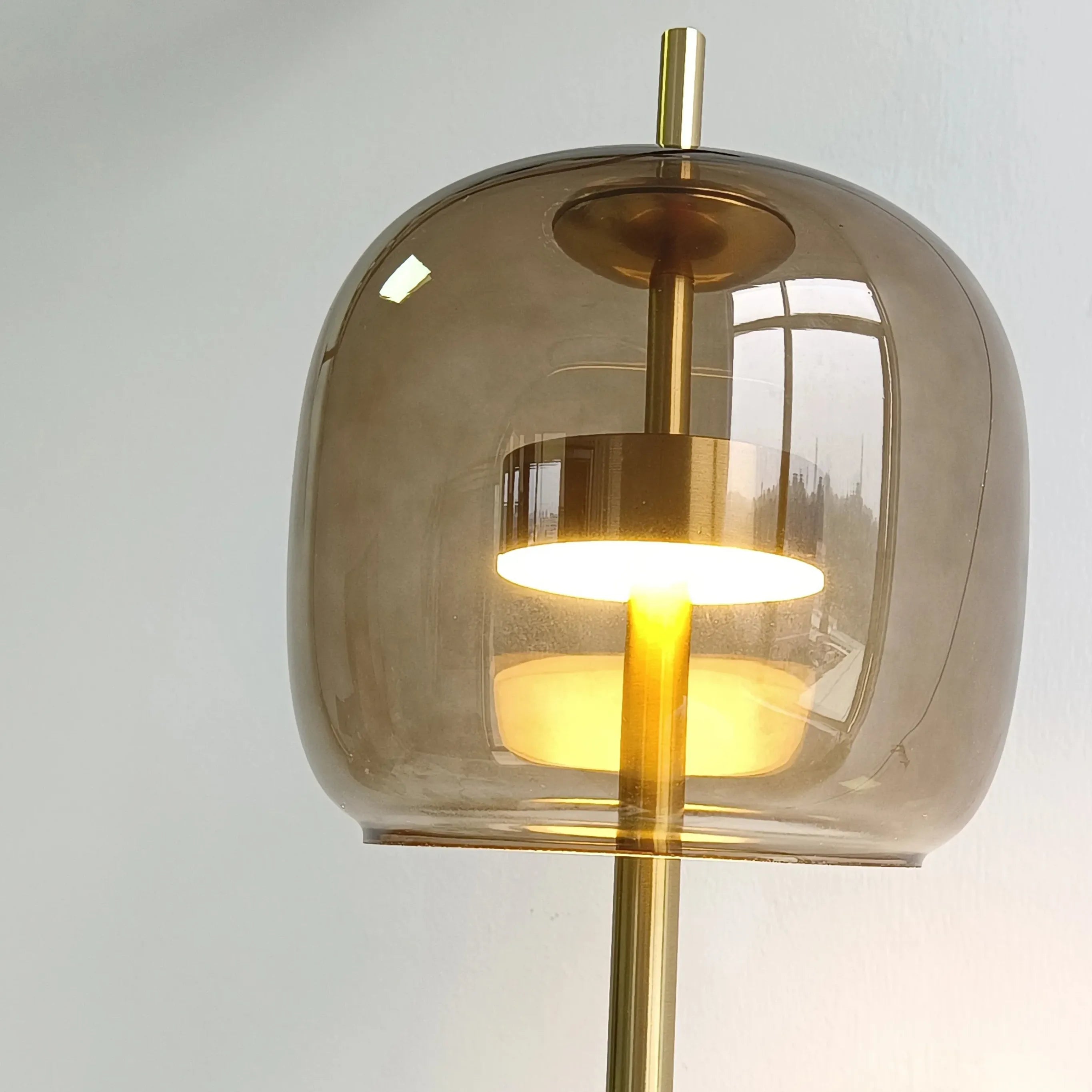 Applique in vetro moderne in bronzo - clowasit.com
