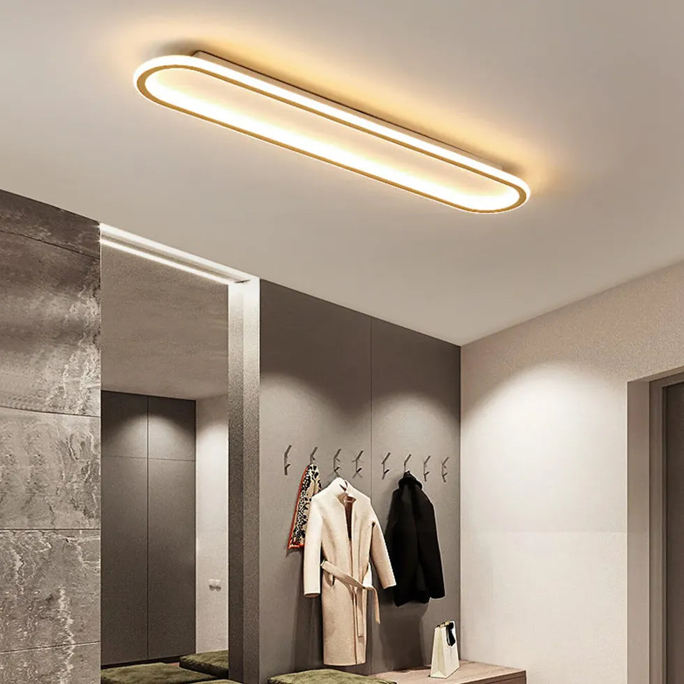 Lampada a LED soffitto ellittica moderna - clowasit.com