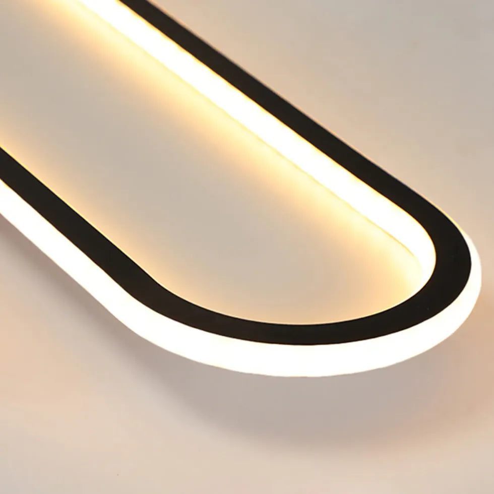 Lampada a LED soffitto ellittica moderna - clowasit.com