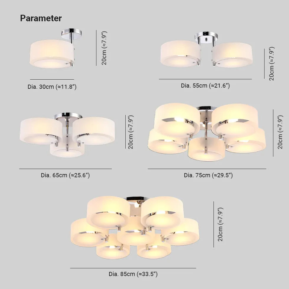 Lampadari da soffitto per soggiorno Stile Rotondo - clowasit.com