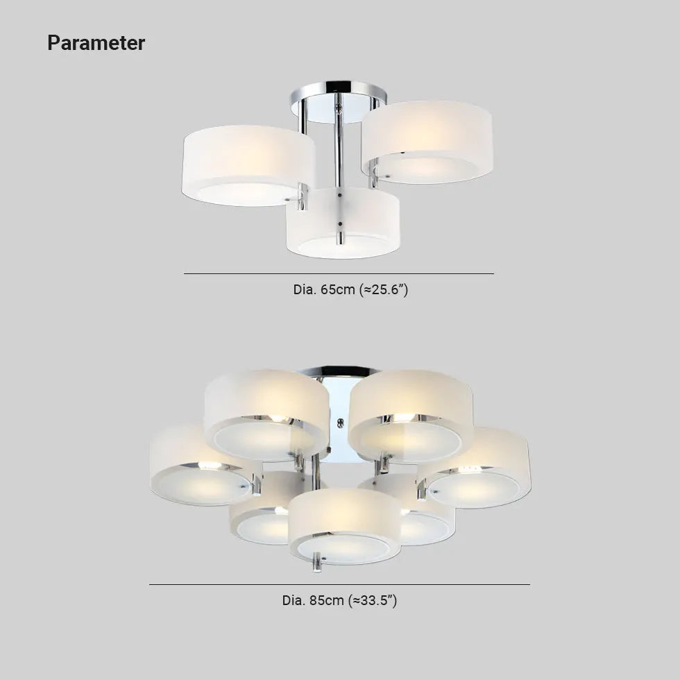 Lampadari da soffitto per soggiorno Stile Rotondo - clowasit.com