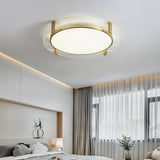 Lampadario Dorato Camera da Letto Design Elegante - clowasit.com