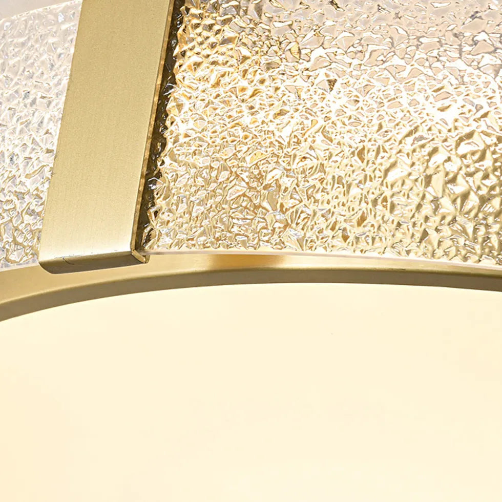 Lampadario Dorato Camera da Letto Design Elegante - clowasit.com