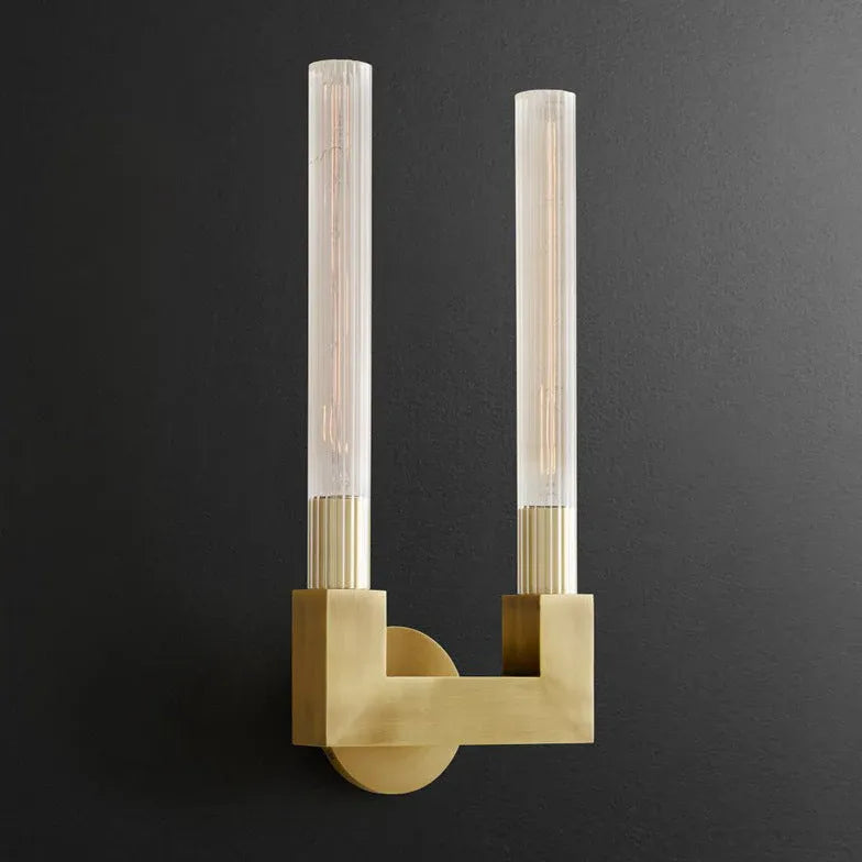 Applique da parete Industrial Tubo Metallico LED - clowasit.com