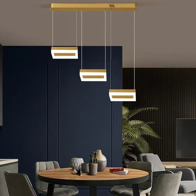 Lampadari Rettangolari Moderni Design Elegante e Funzionale - clowasit.com