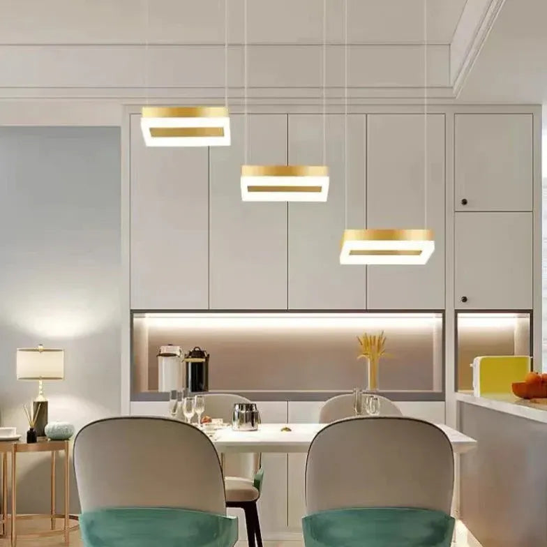 Lampadari Rettangolari Moderni Design Elegante e Funzionale - clowasit.com