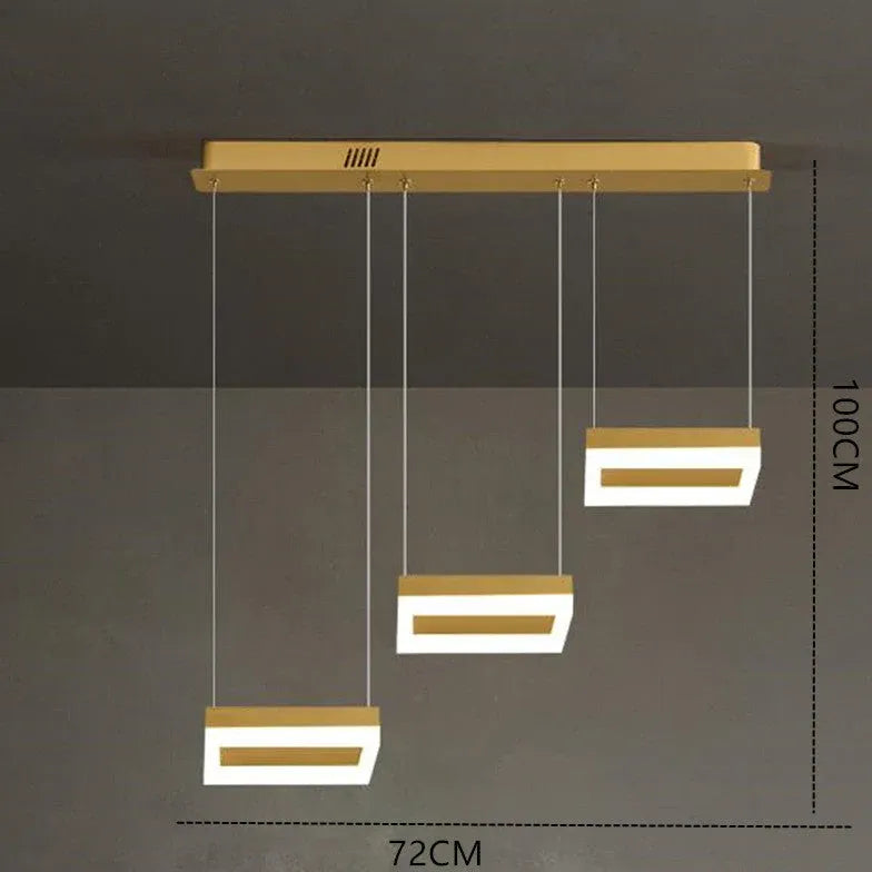 Lampadari Rettangolari Moderni Design Elegante e Funzionale - clowasit.com