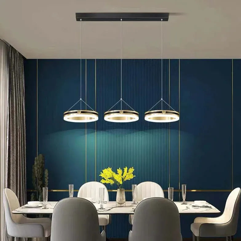 Lampadari Moderni a Tre Luci Design Nero - clowasit.com