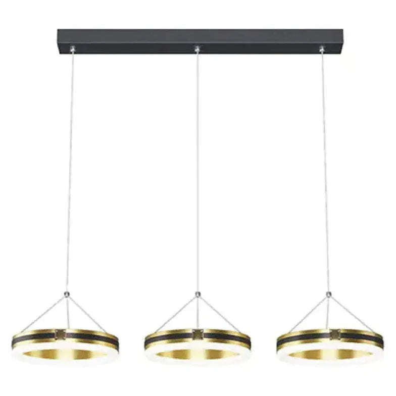 Lampadari Moderni a Tre Luci Design Nero - clowasit.com