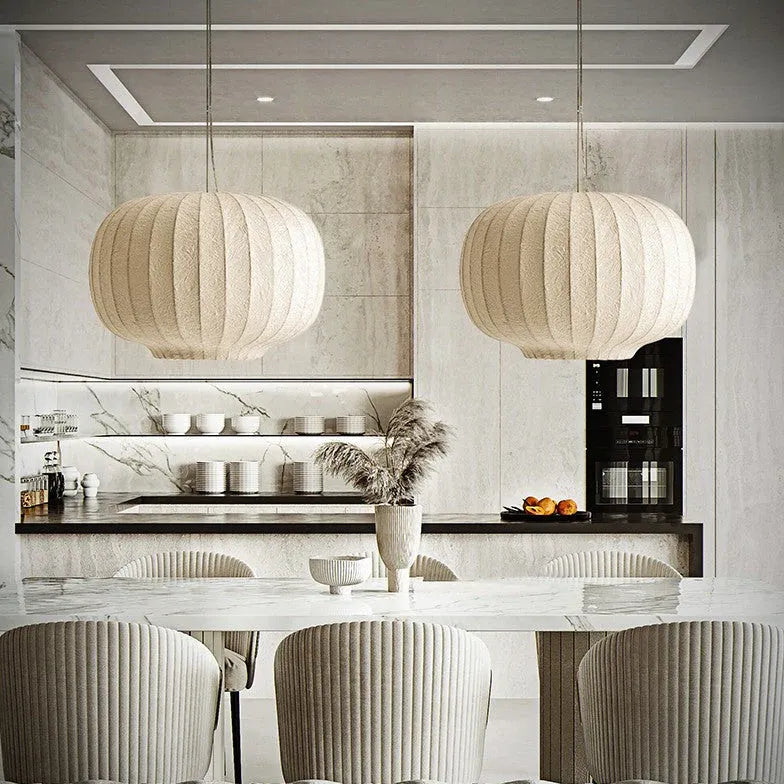 Lampadari con paralume in tessuto stile retrò - clowasit.com