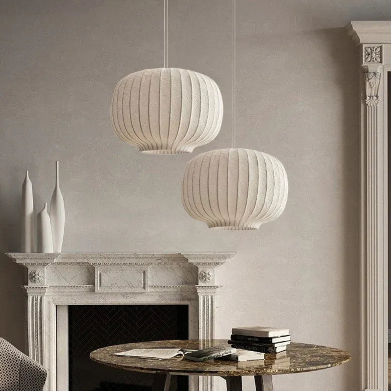 Lampadari con paralume in tessuto stile retrò - clowasit.com