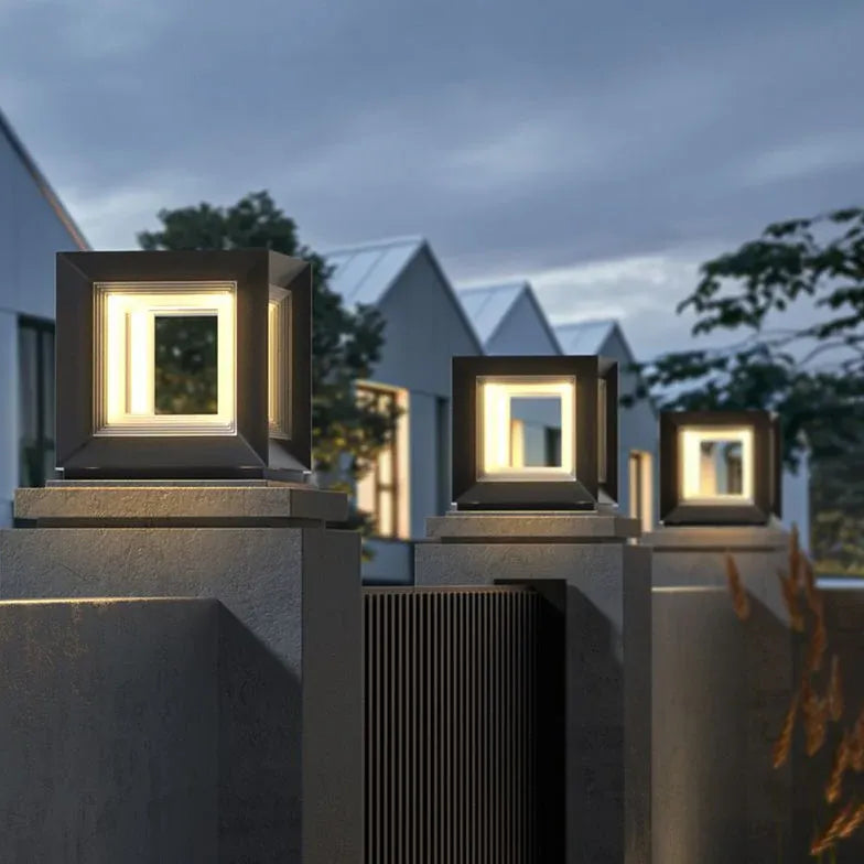 Luci da esterno rustiche con design moderno - clowasit.com