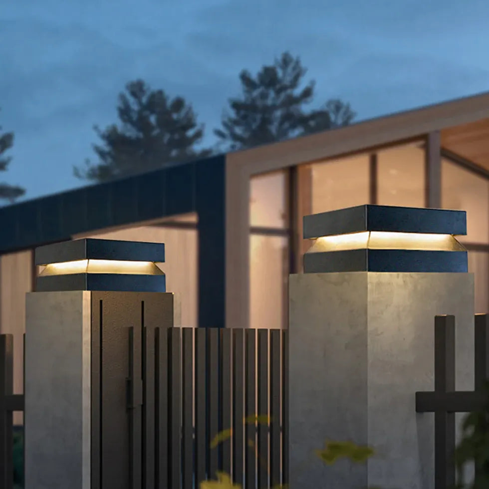 Luce da esterno ad energia solare Nero - clowasit.com